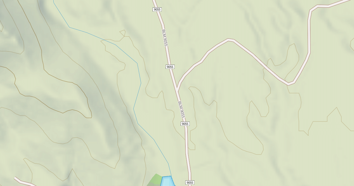 Map preview of BLM National GTLF Public Motorized Roads 2efd0914-2425-43dc-9a12-fa64cff180d1
