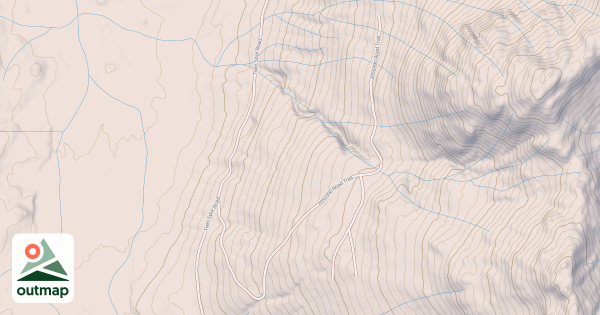 Map of 2050390 Road