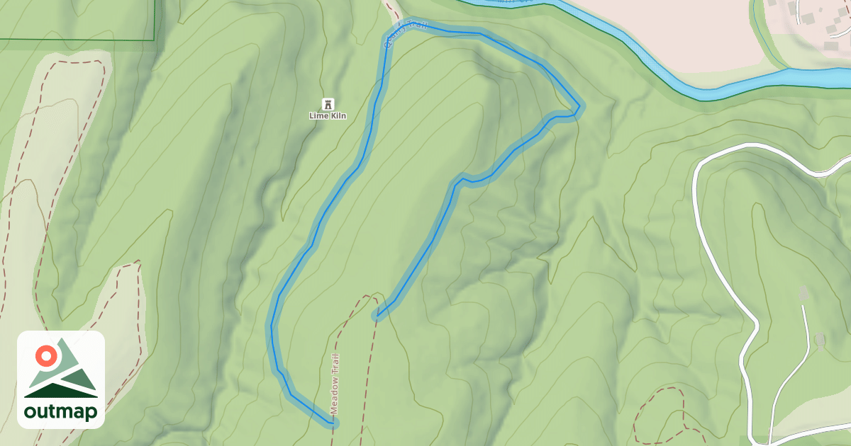 Map of Quarry Trail