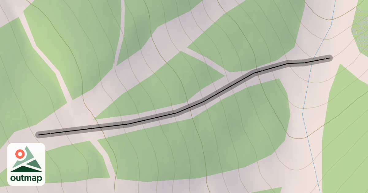 Map of B.J.'s Run