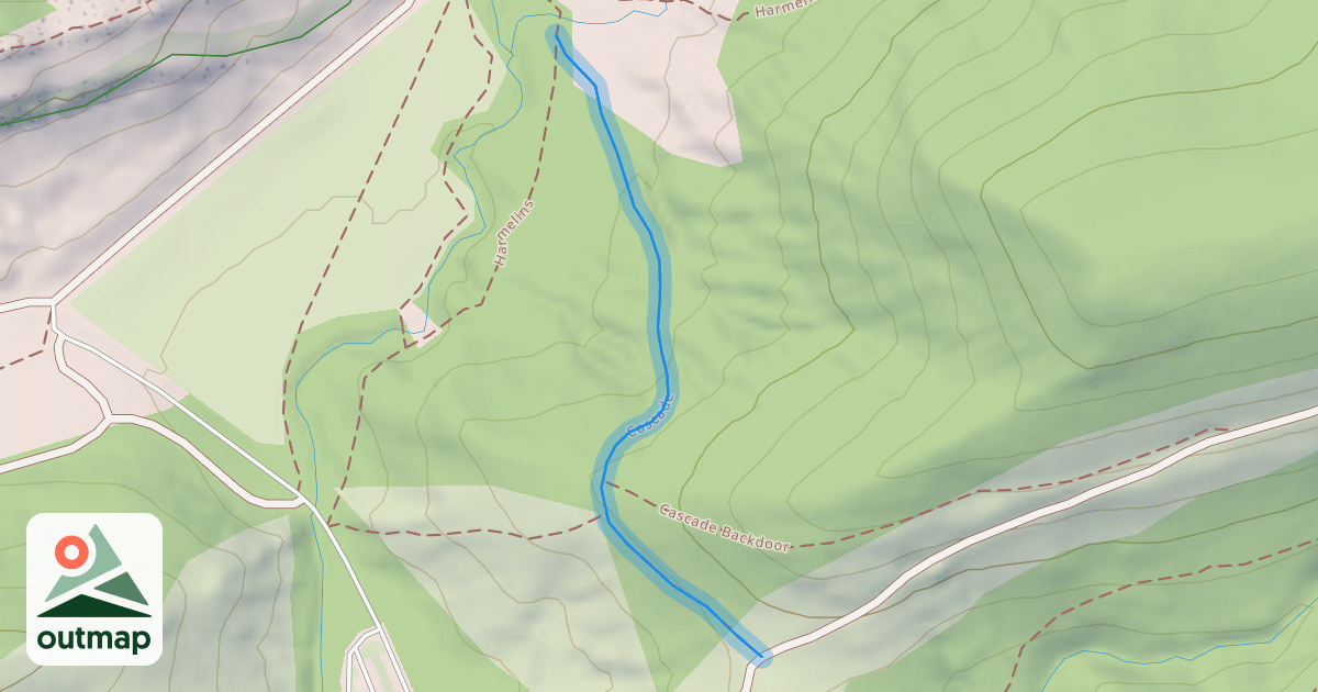 Map of Cascade