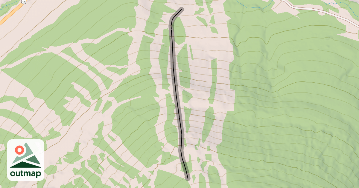 Map of Scott's Bluff