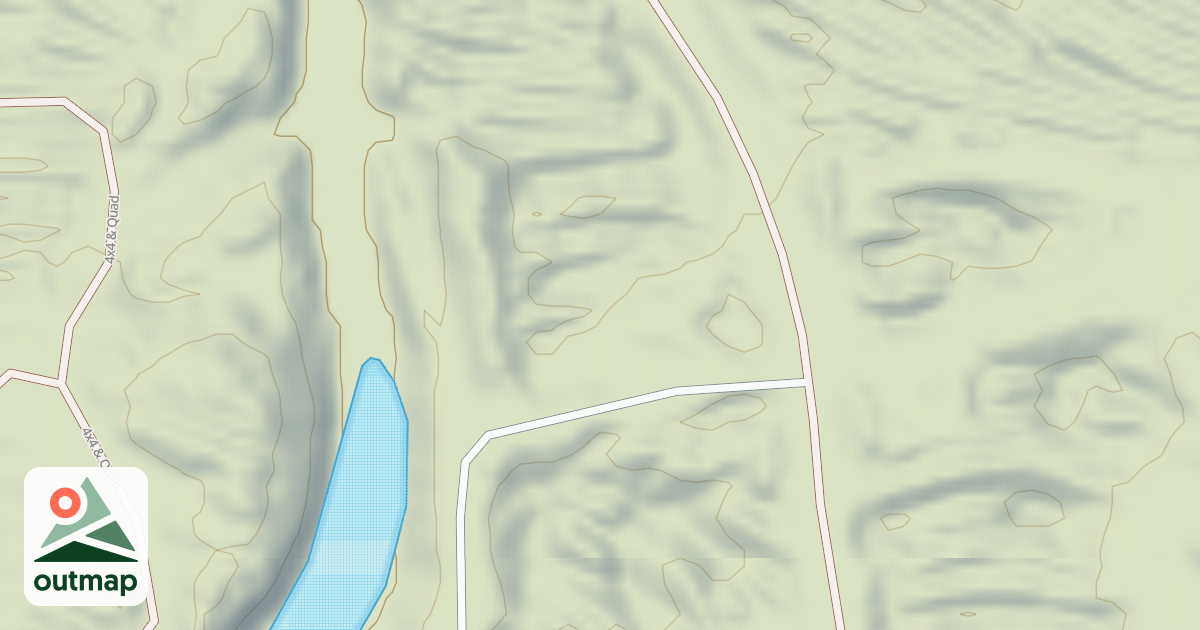 Map of Interlake State Recreation Area Trails