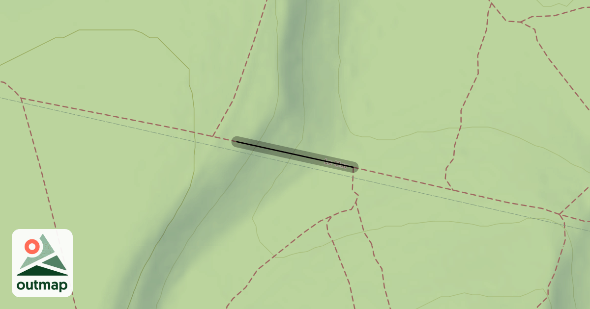 Map of Le Mur