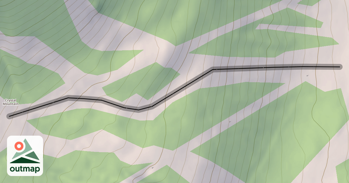 Map of Lower Ferk's Run