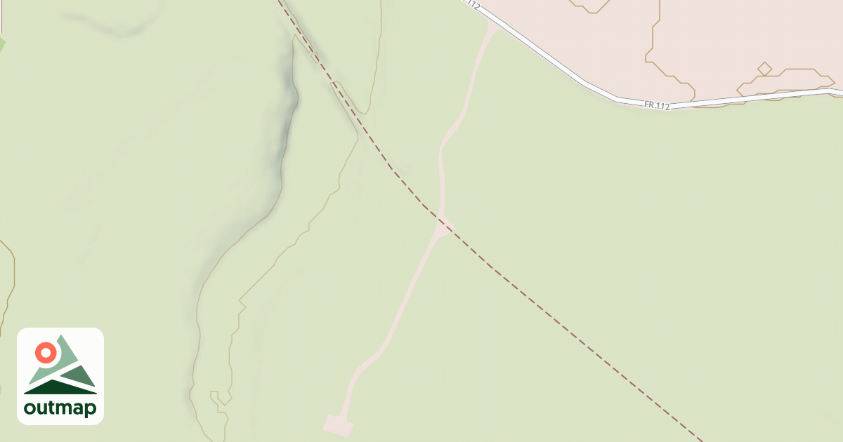 Map of USFS National Forest System Roads {8E8DA077-E0B0-481D-8DCE-DB4A38F04934}