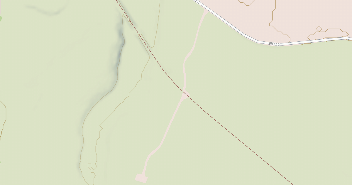 Map preview of USFS National Forest System Roads {8E8DA077-E0B0-481D-8DCE-DB4A38F04934}