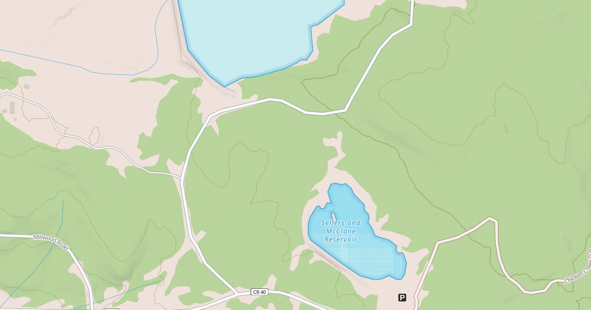 Map preview of JOE MOORE RSVR CG