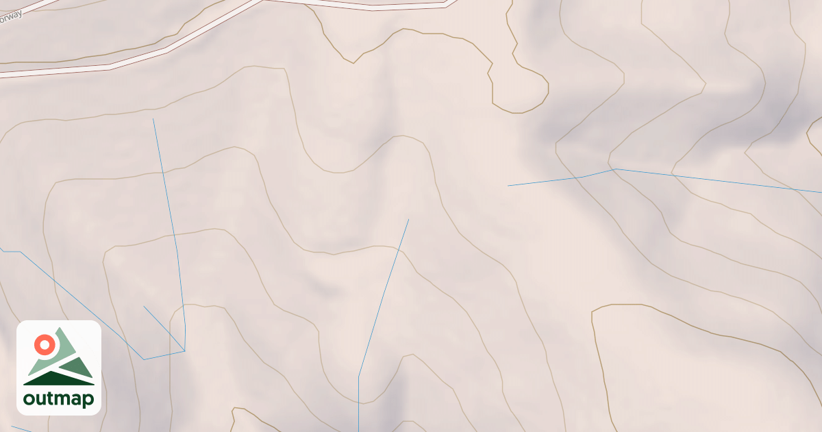 Map of DARK FORK SPUR D