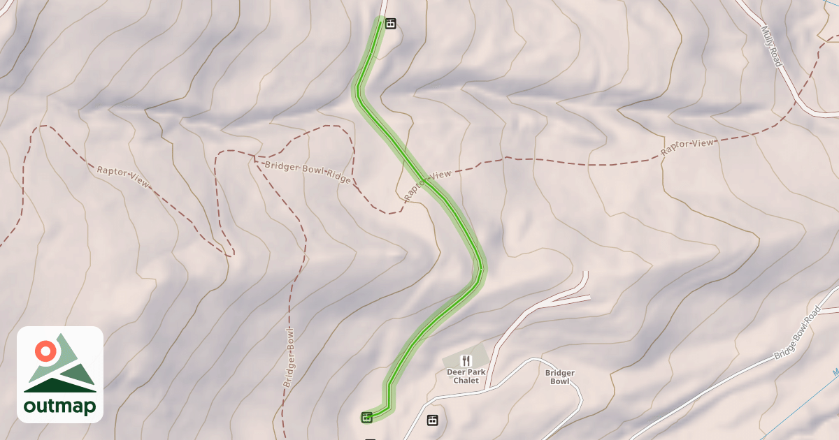 Map of Chalet Road