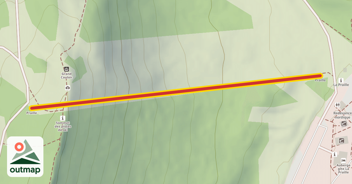 Map of Praille