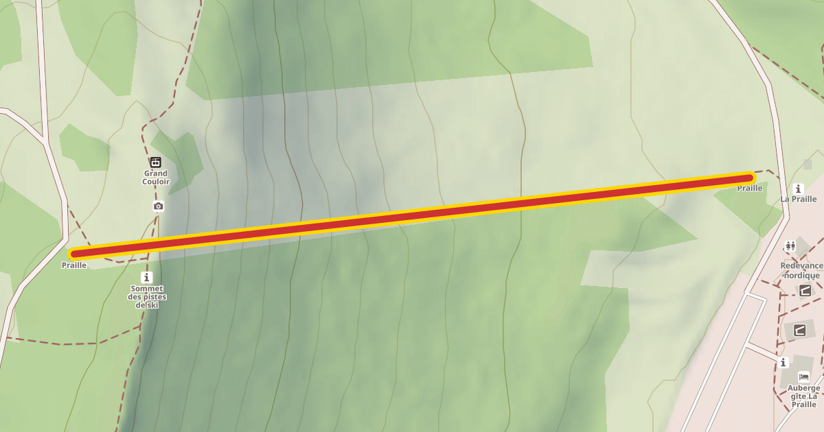 Map preview of Praille