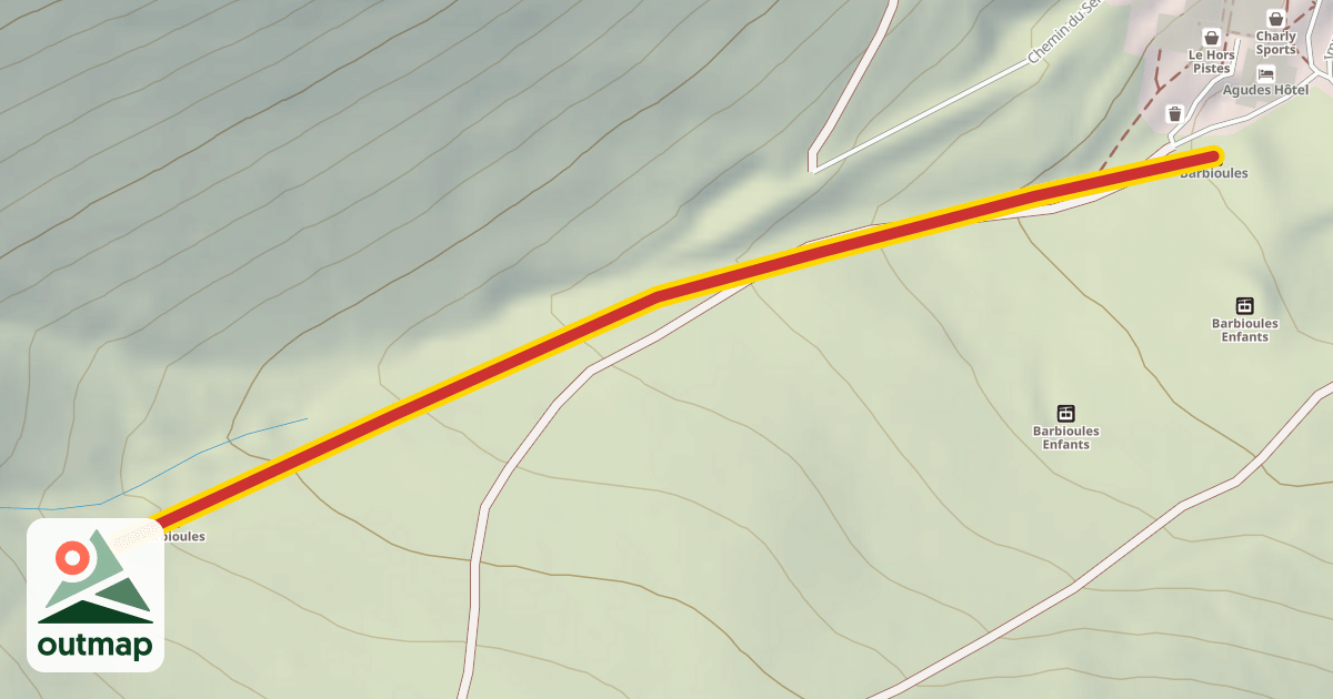 Map of Barbioules