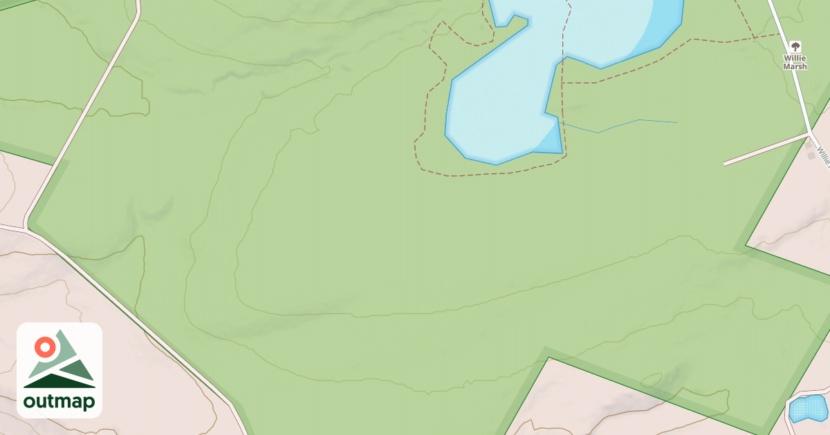 Map of Swamp Road