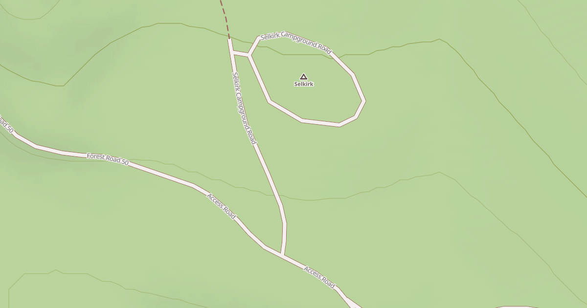 Map preview of SELKIRK CG
