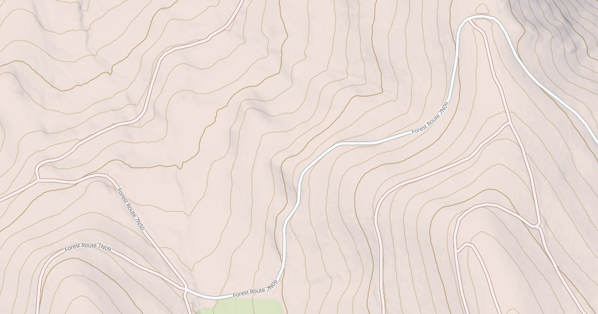 Map preview of USFS Motor Vehicle Use Map Roads {350067C9-4F2E-4849-BCD3-E22E4FCD61A5}