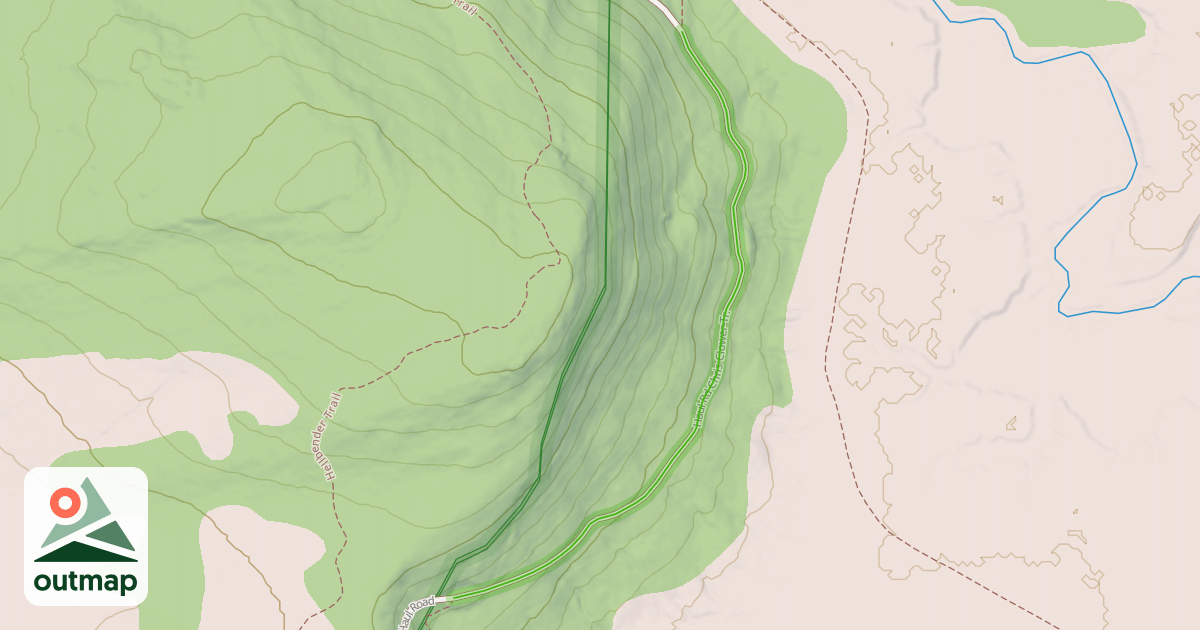 Map of Haul Road Chris-Clower-Tr.