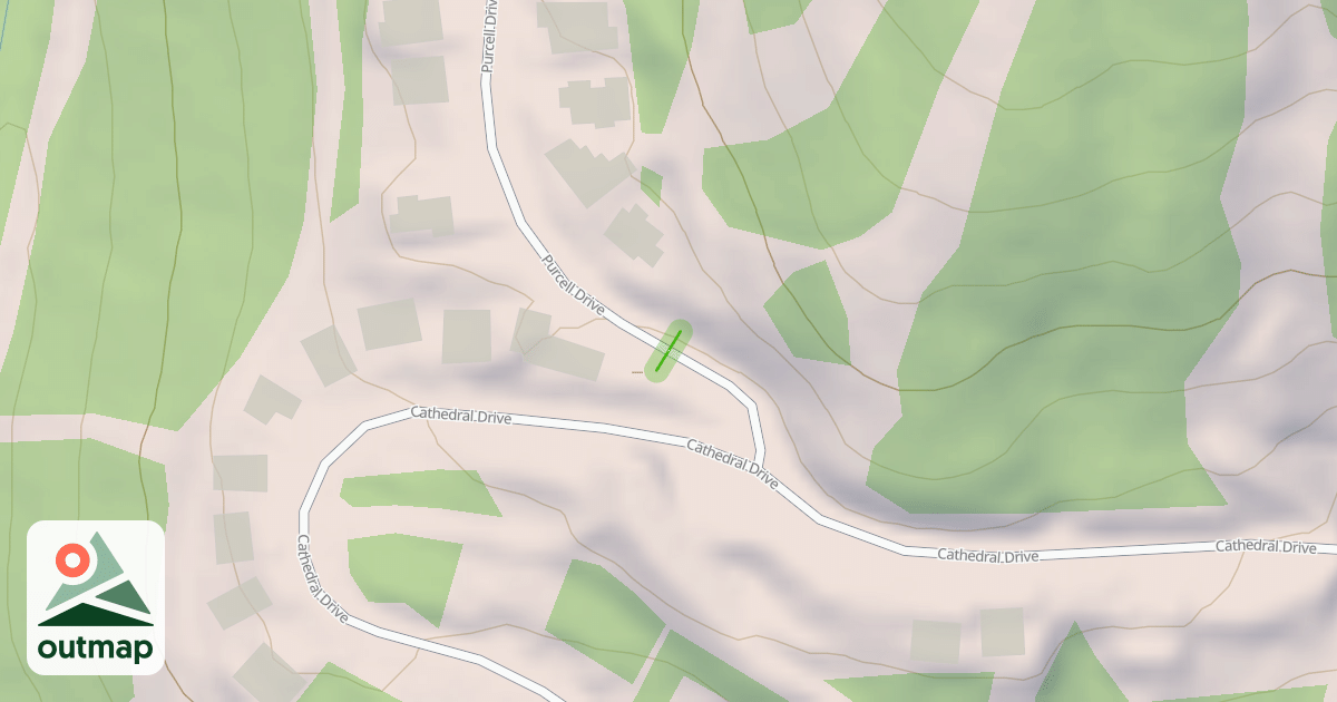 Map of Attridge Run Out