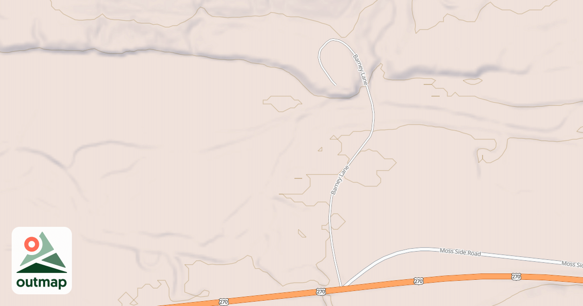 Map of OLD SPUR