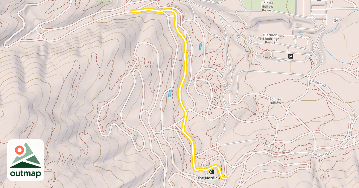 Map of Pony Express