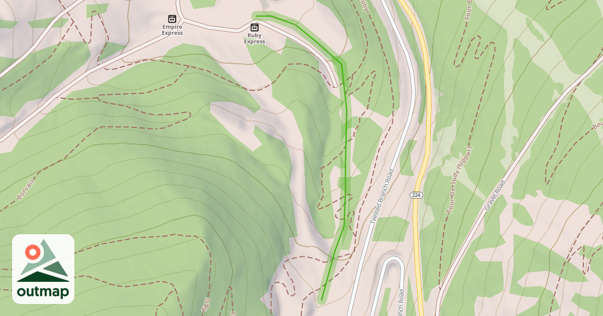 Map of Lucky Jack