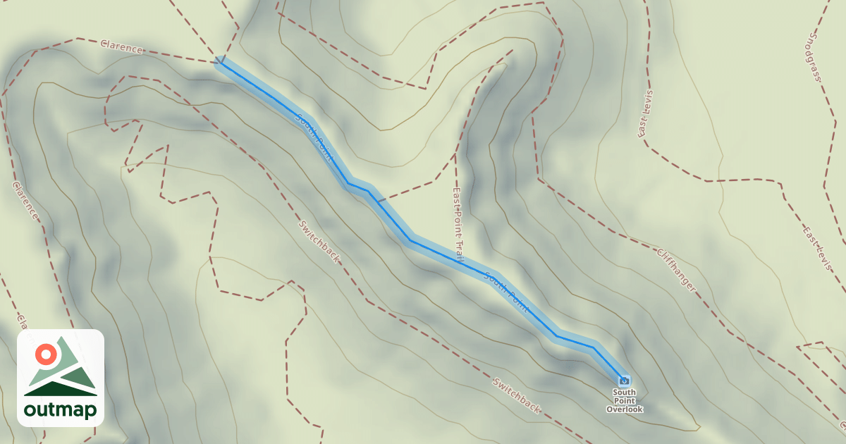 Map of South Point