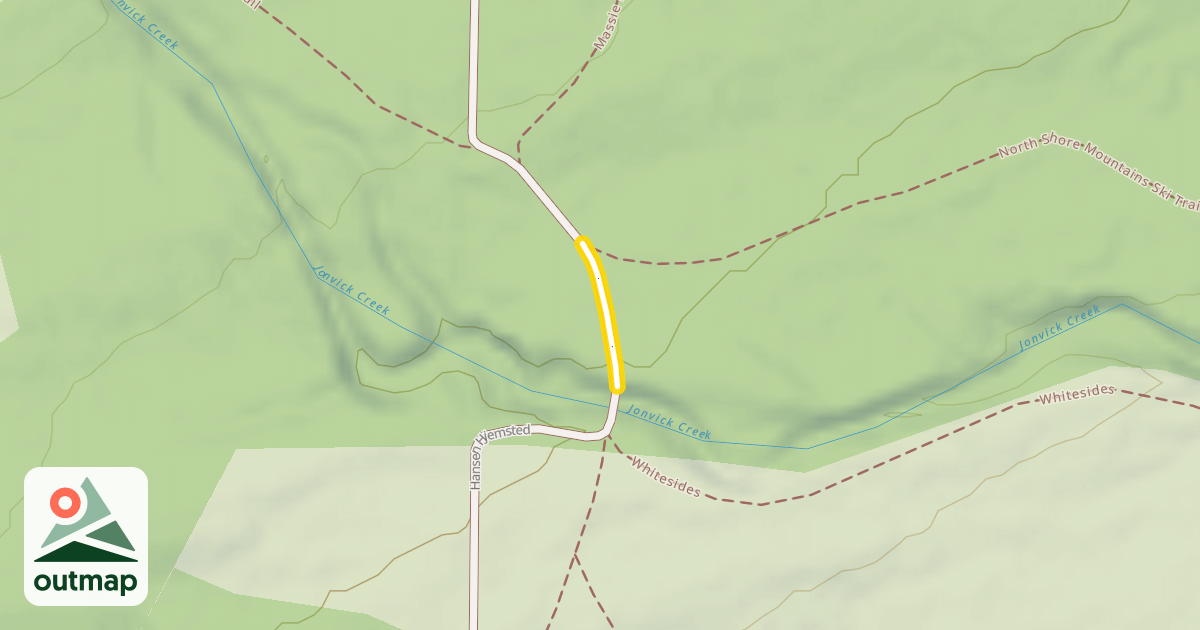 Map of Hansen Hjemsted