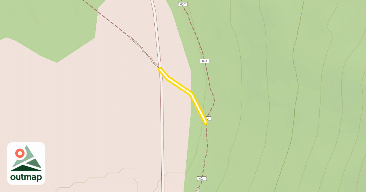 Map of Water Tower Trail