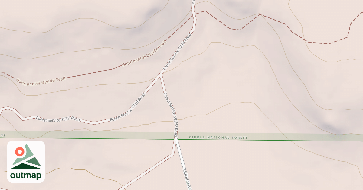 Map of USFS Motor Vehicle Use Map Roads {4658469A-D585-4607-9C43-164C16DEBD3B}