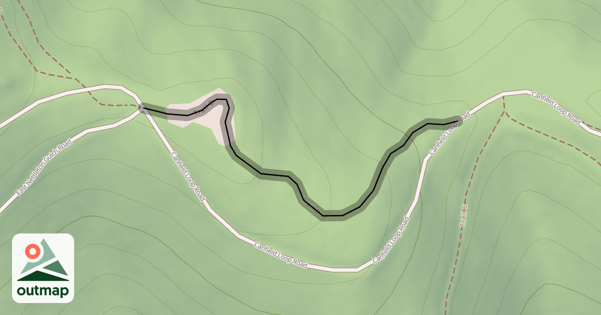 Map of Trail D
