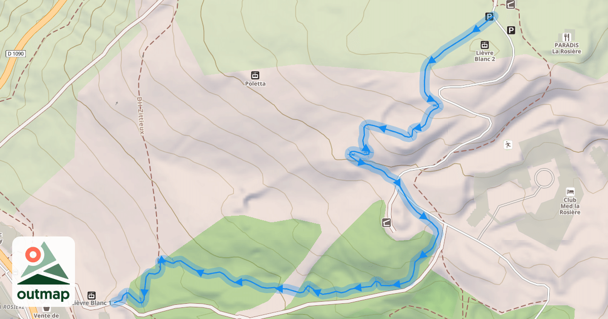 Map of DH Blue Rocks
