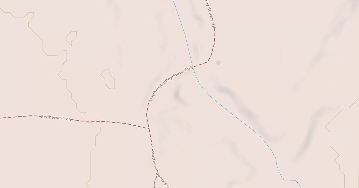 Map preview of Matthew Lourey State Trail