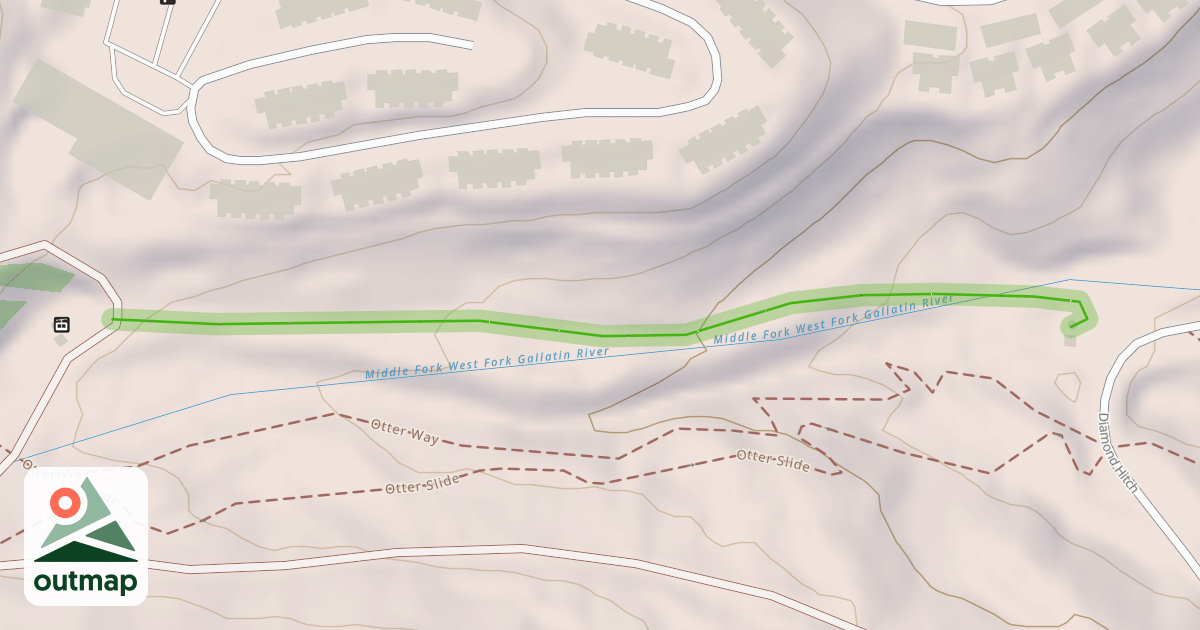 Map of Pony Express