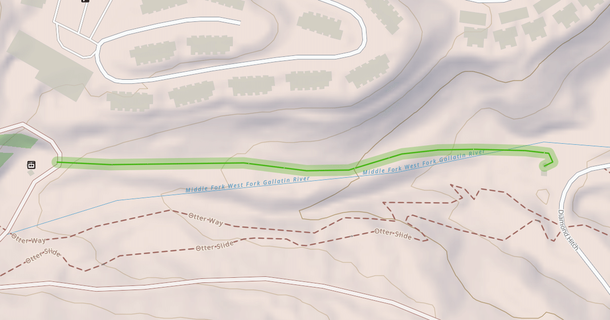 Map preview of Pony Express
