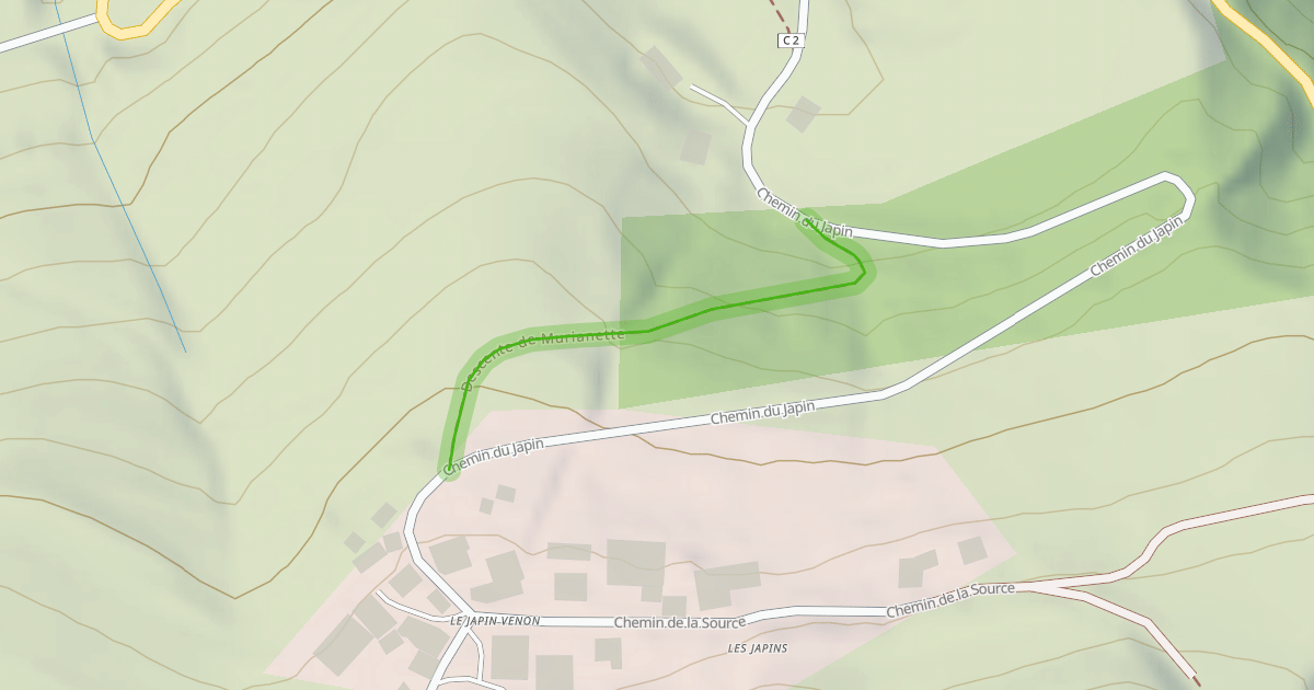 Map preview of Descente de Murianette