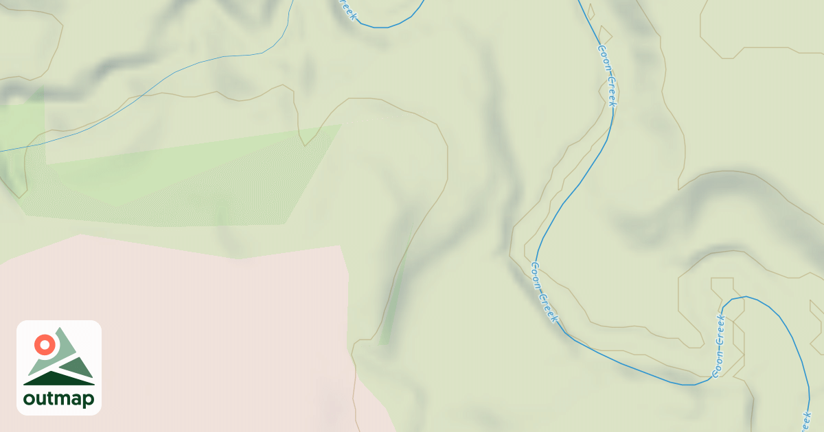 Map of Shady Oaks Native Prairie Adventure Trails