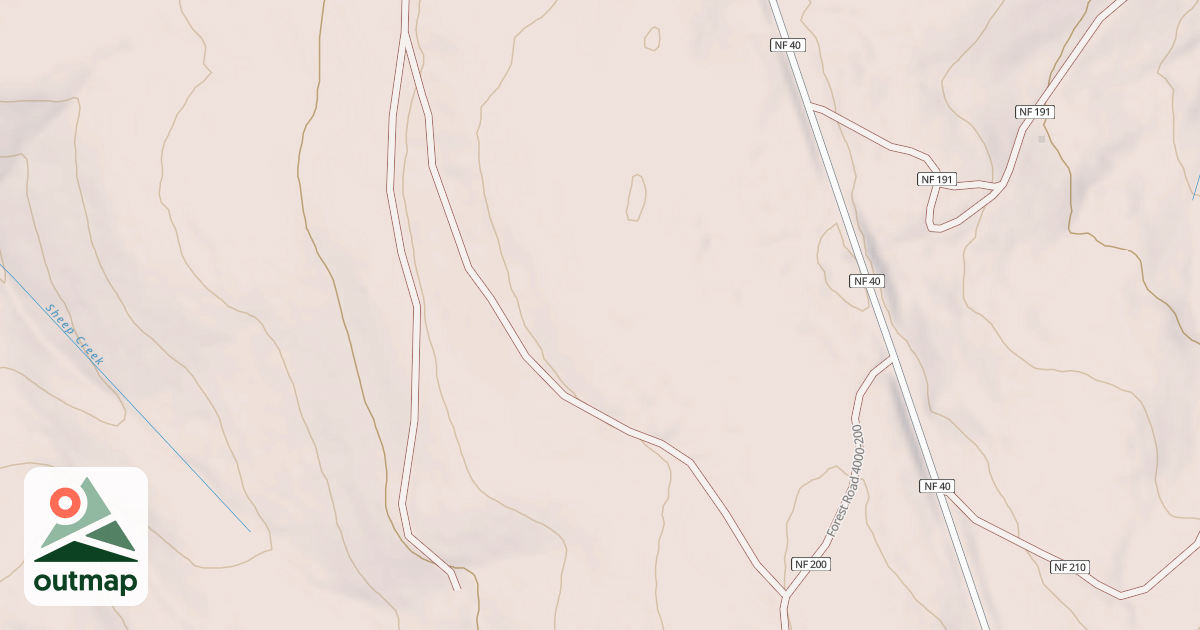 Map of OLD TEAL GARBAGE DUMP