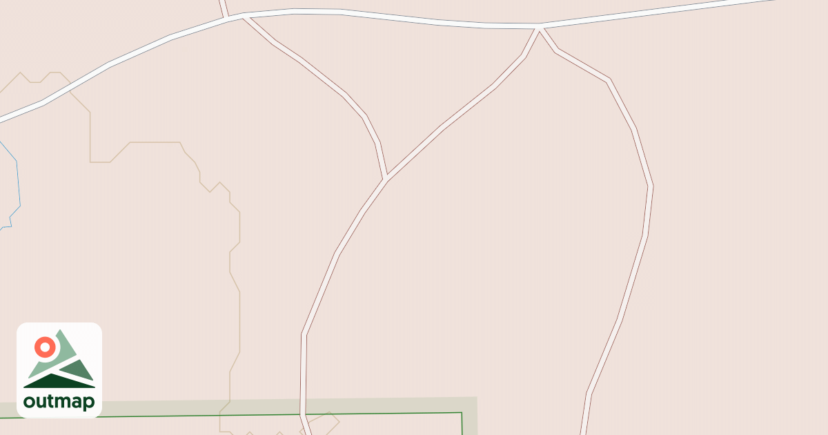 Map of BISHOP LAKE SPUR CA