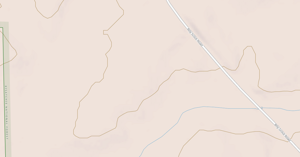 Map preview of USFS Motor Vehicle Use Map Roads {D57B968E-E535-42B9-B39A-E9F657A1781E}