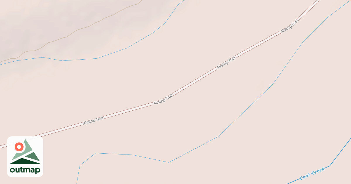 Map of Coal Creek Lower Trail