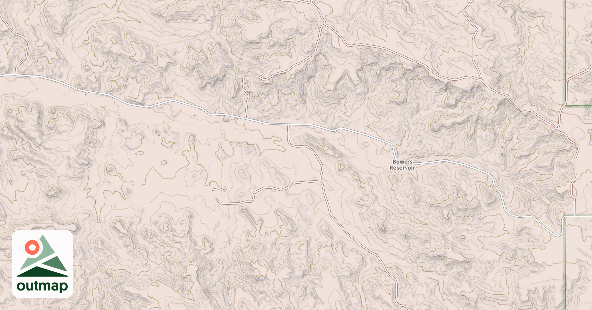 Map of TEN MILE CR.