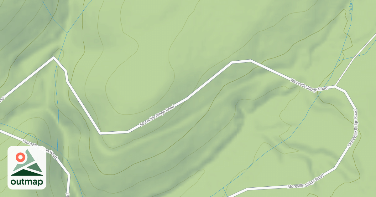Map of PINKARD SPUR A