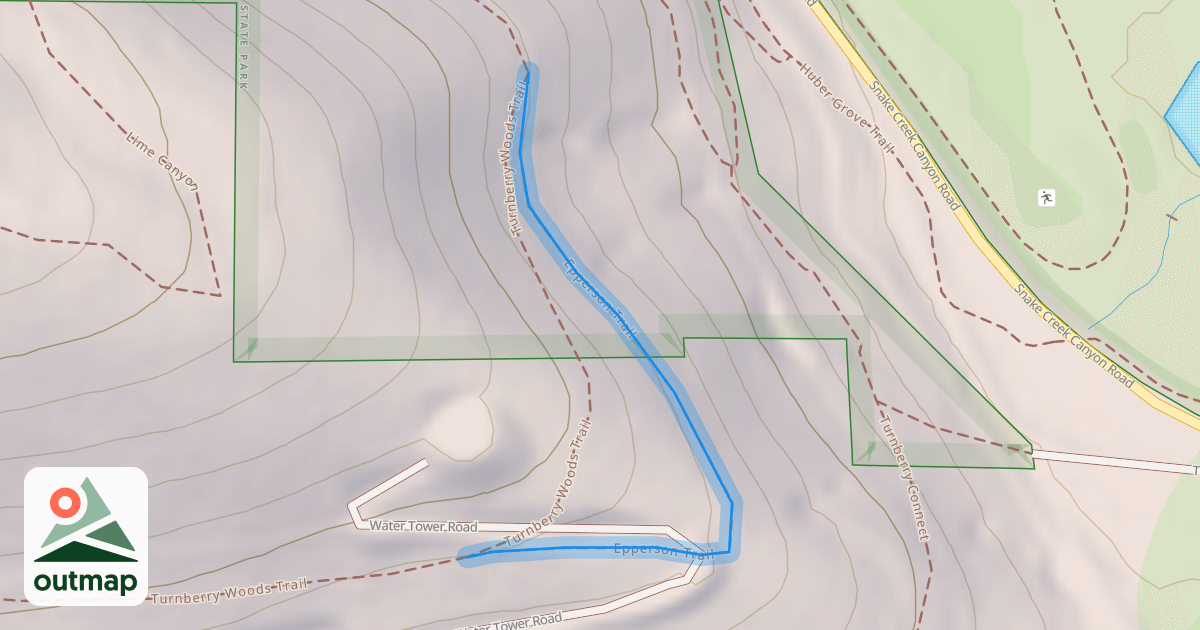 Map of Epperson Trail