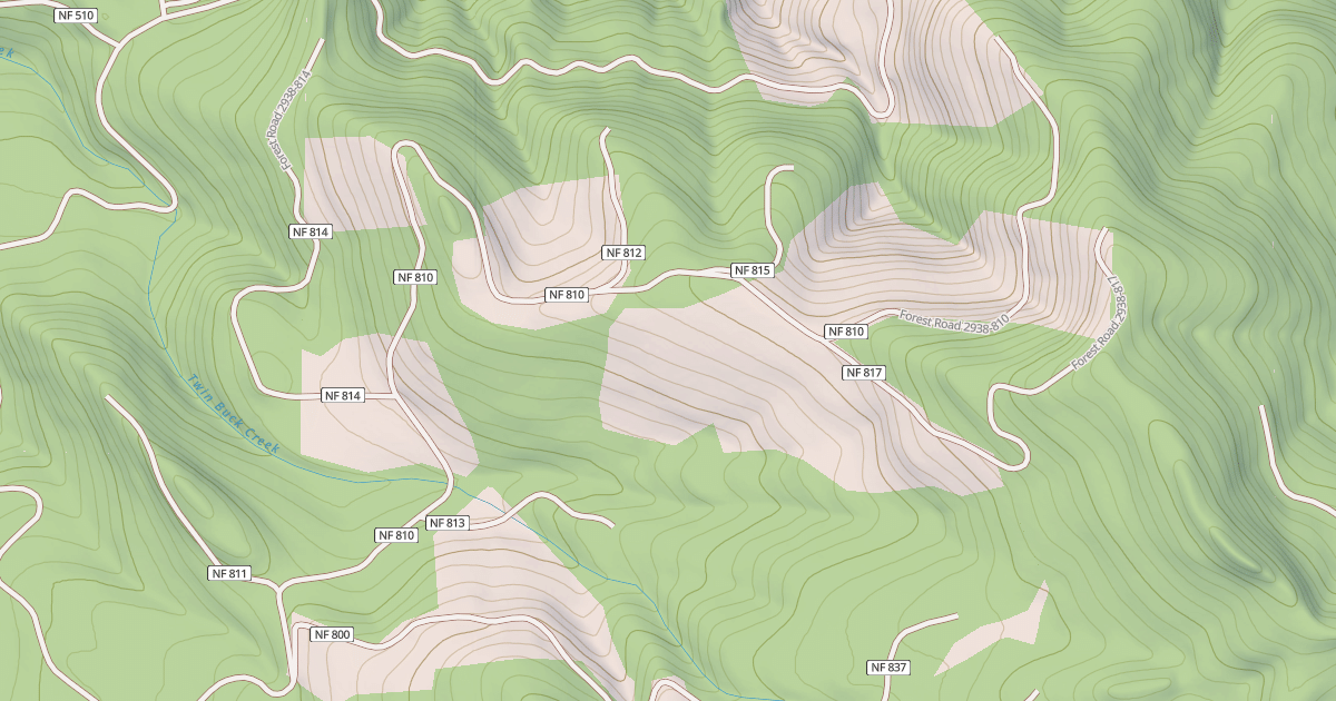 Map preview of BUCKHORN - BORN T.S.'S