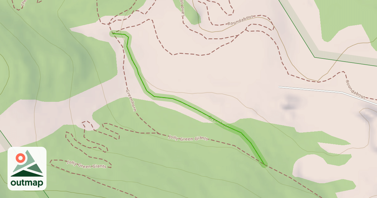 Map of Greenhorn