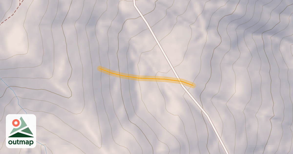 Map of Crête Hors Piste