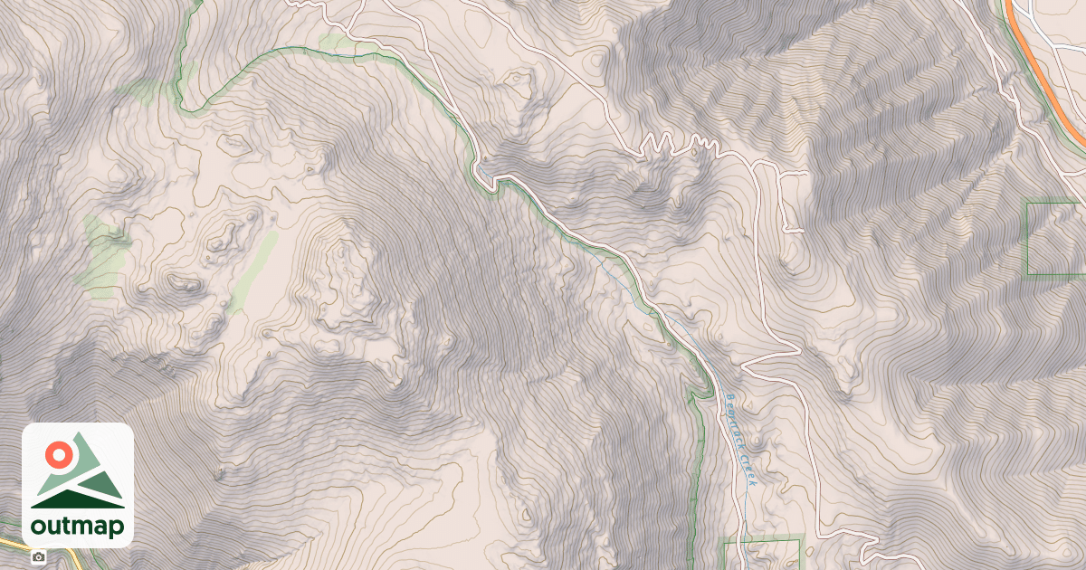 Map of BURGER NATURAL AREA