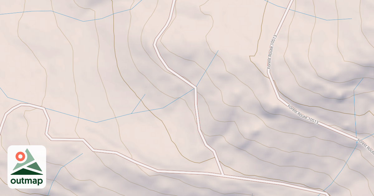 Map of BIG FIR SPUR LA