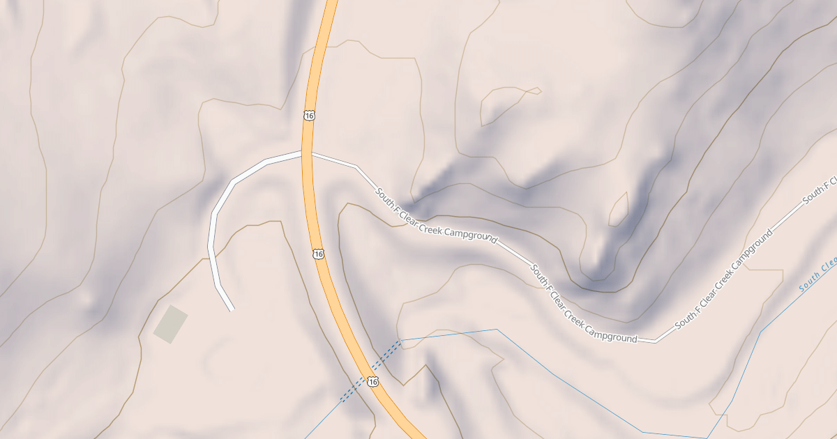 Map preview of SOUTH FORK C.G.