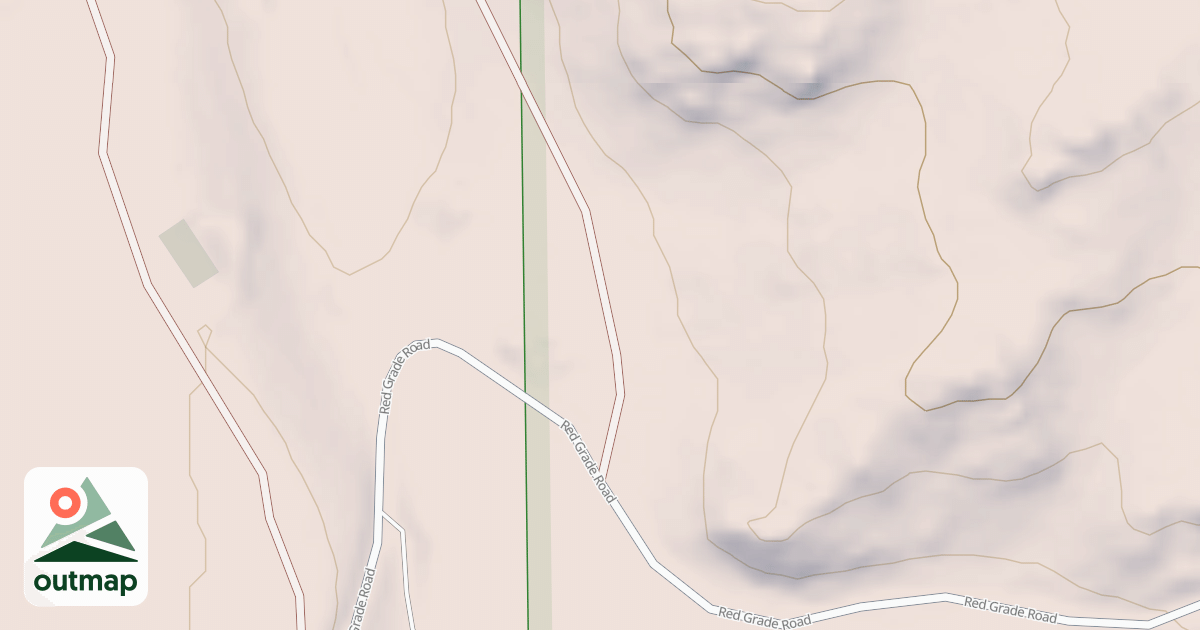 Map of PRIVATE PROPERTY CABIN